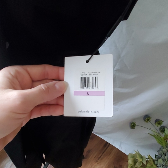 Calvin Klein wrap dress size 6 - Picture 6 of 8